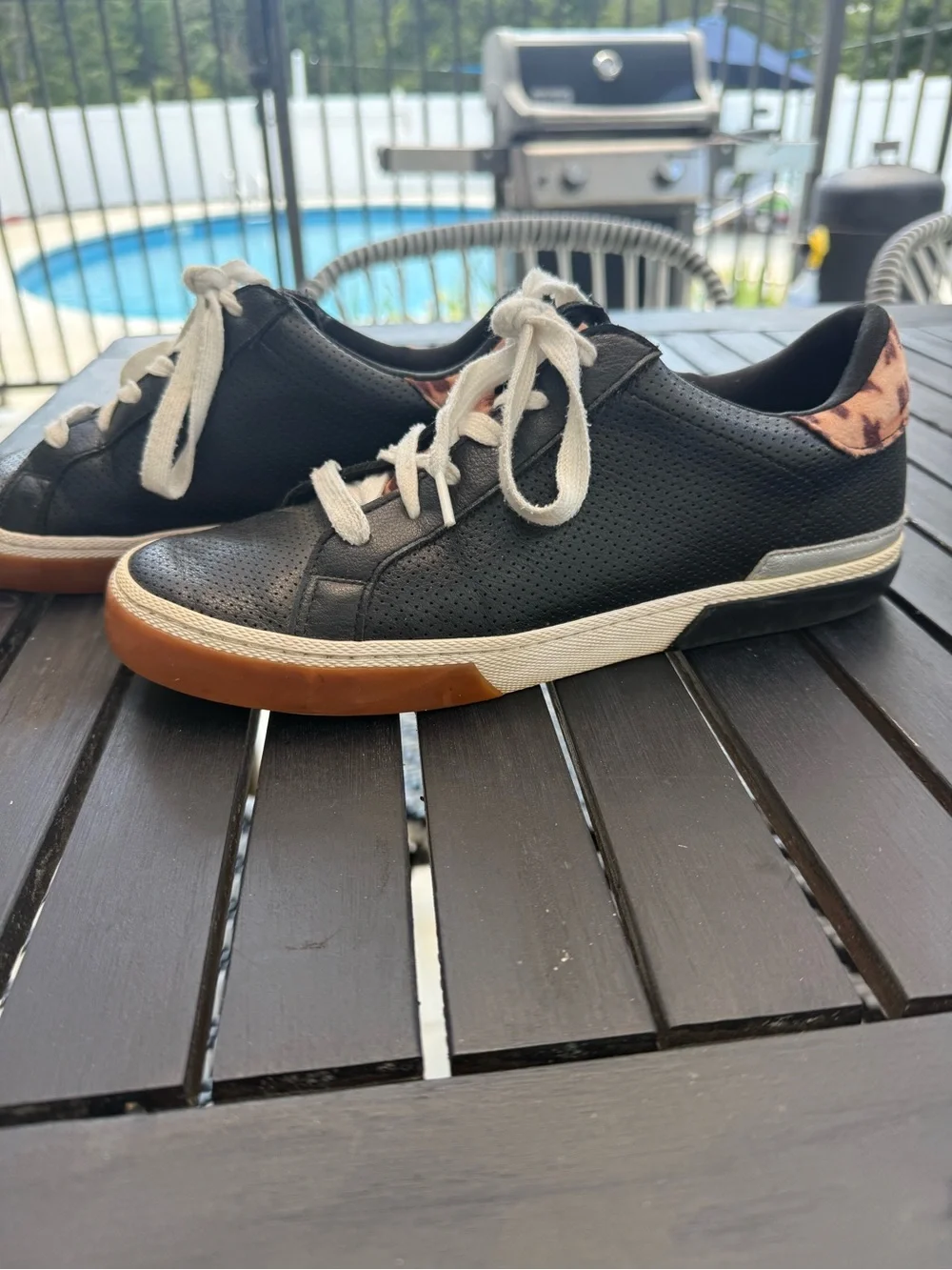 Target Black and White Casual Sneakers